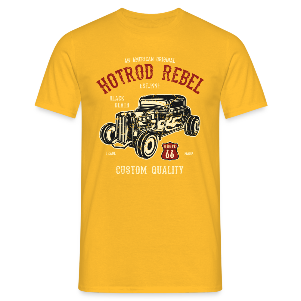 Hotrod T-Shirt - Gelb
