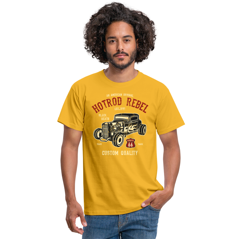 Hotrod T-Shirt - Gelb