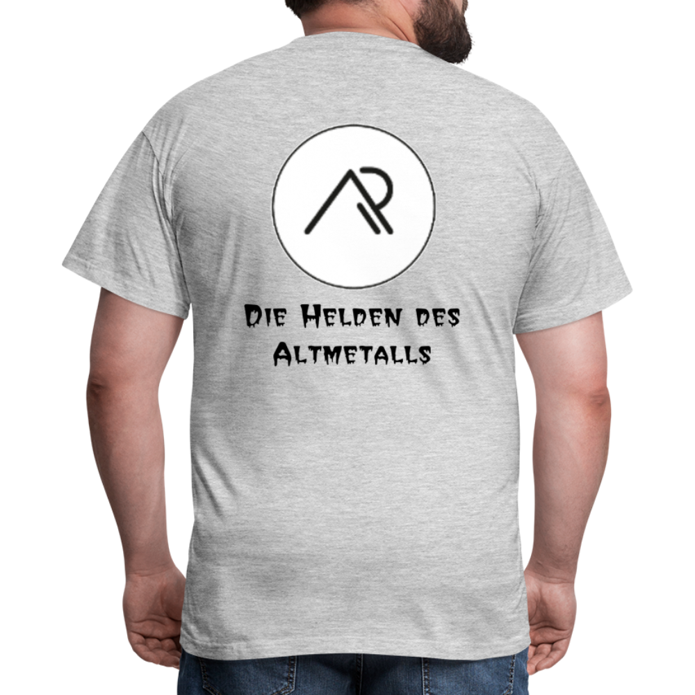 T-Shirt - Grau meliert