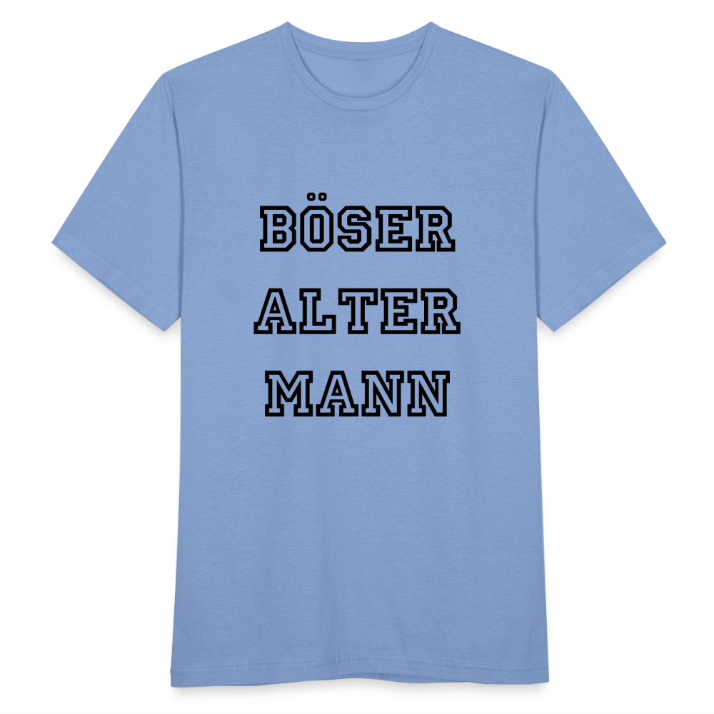 Böser Alter Mann T-Shirt - carolina blue