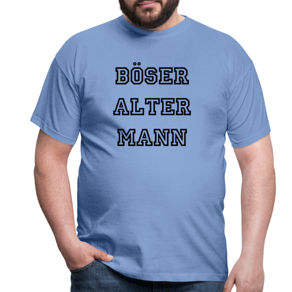 Böser Alter Mann T-Shirt - carolina blue