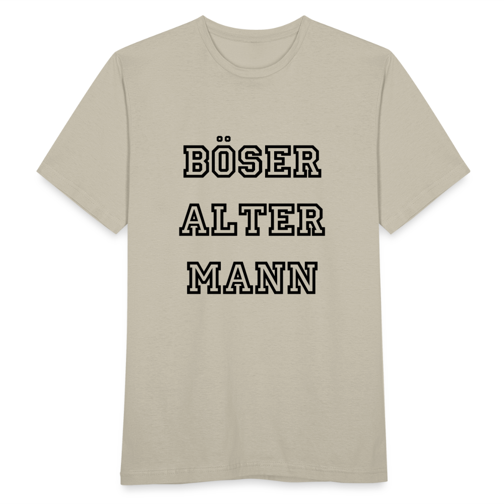 Böser Alter Mann T-Shirt - Sandbeige