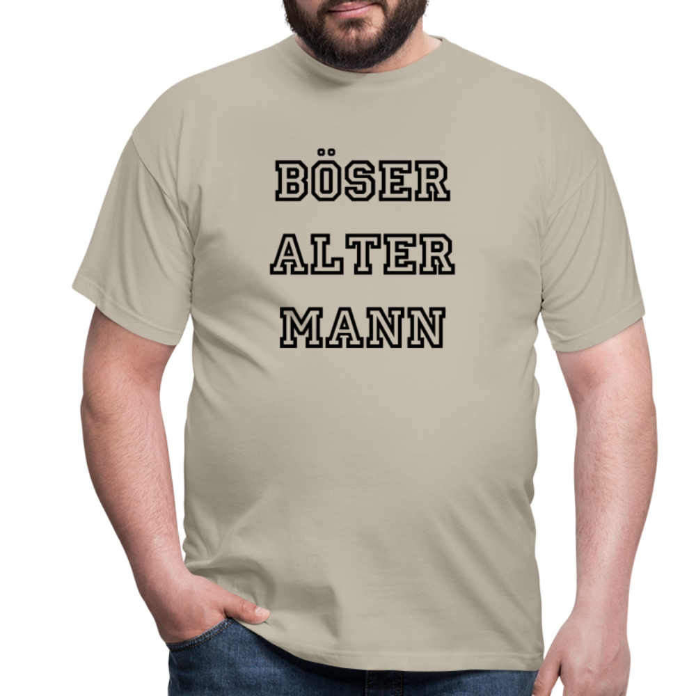 Böser Alter Mann T-Shirt - Sandbeige