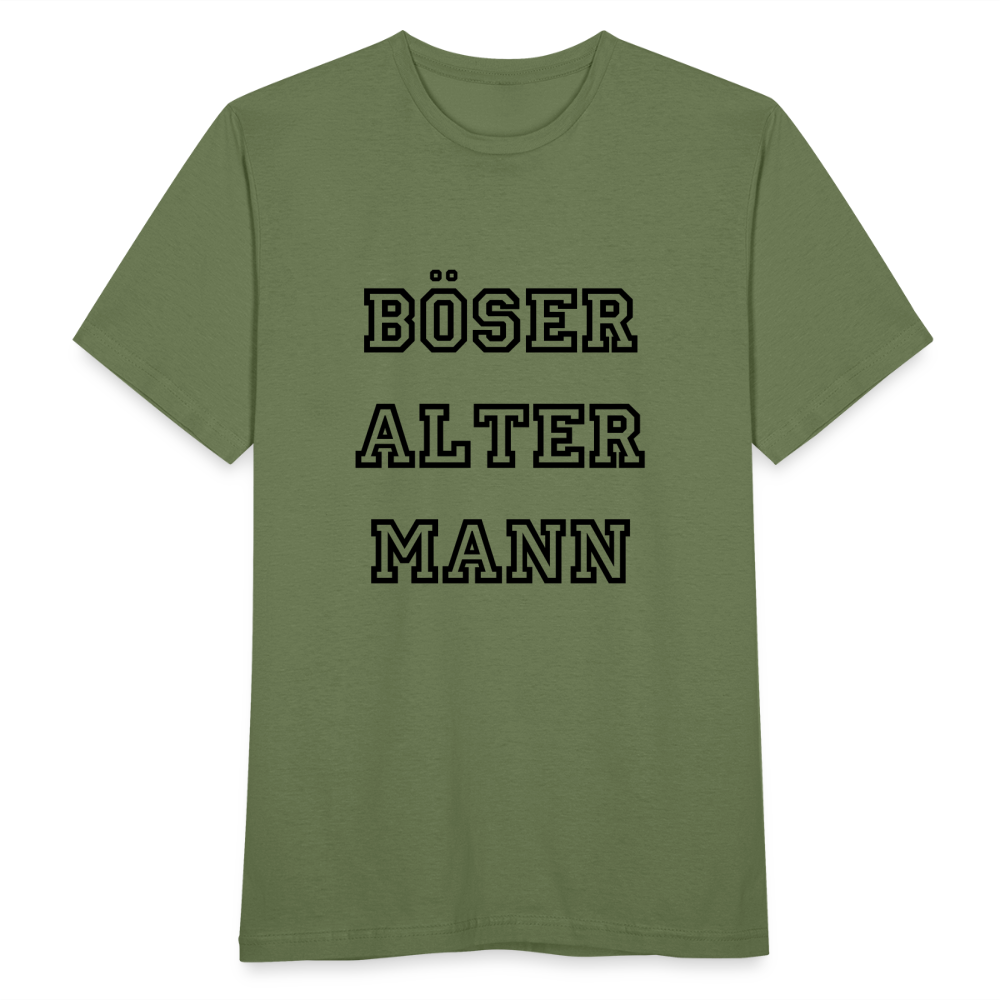 Böser Alter Mann T-Shirt - Militärgrün