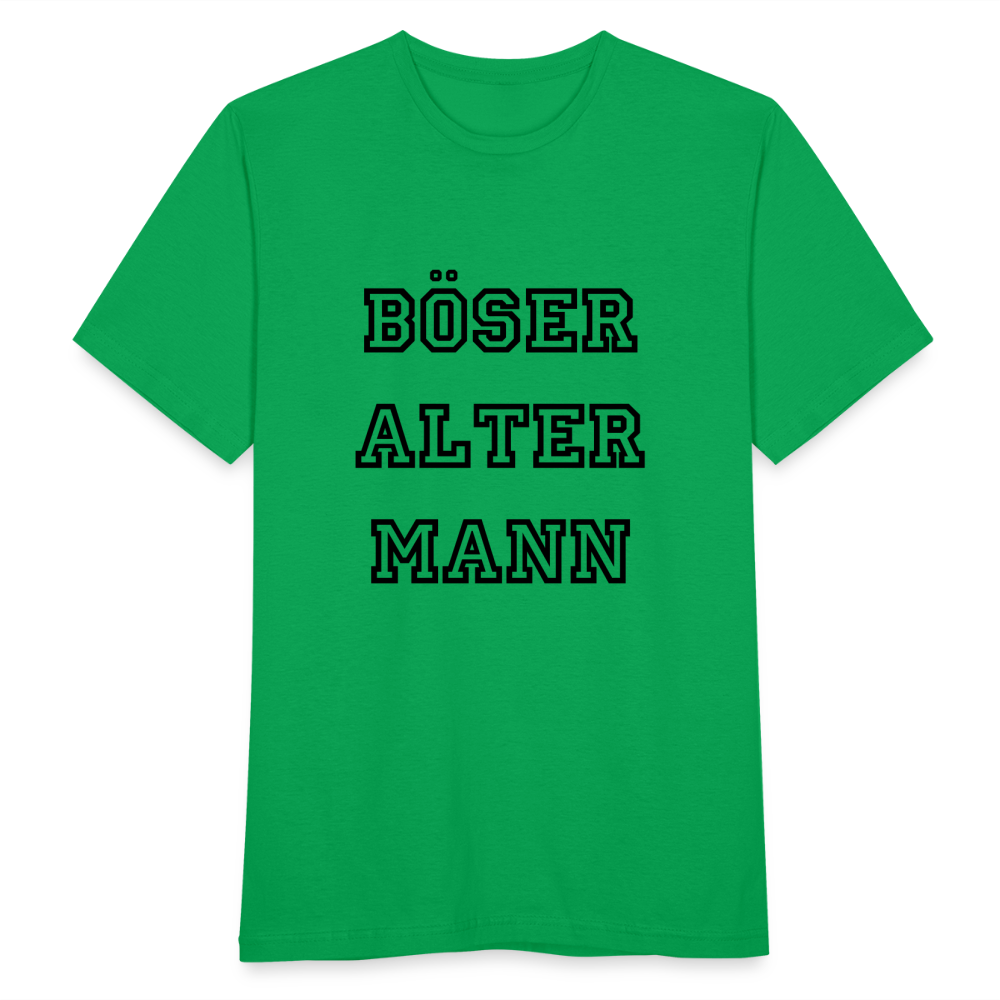 Böser Alter Mann T-Shirt - Kelly Green