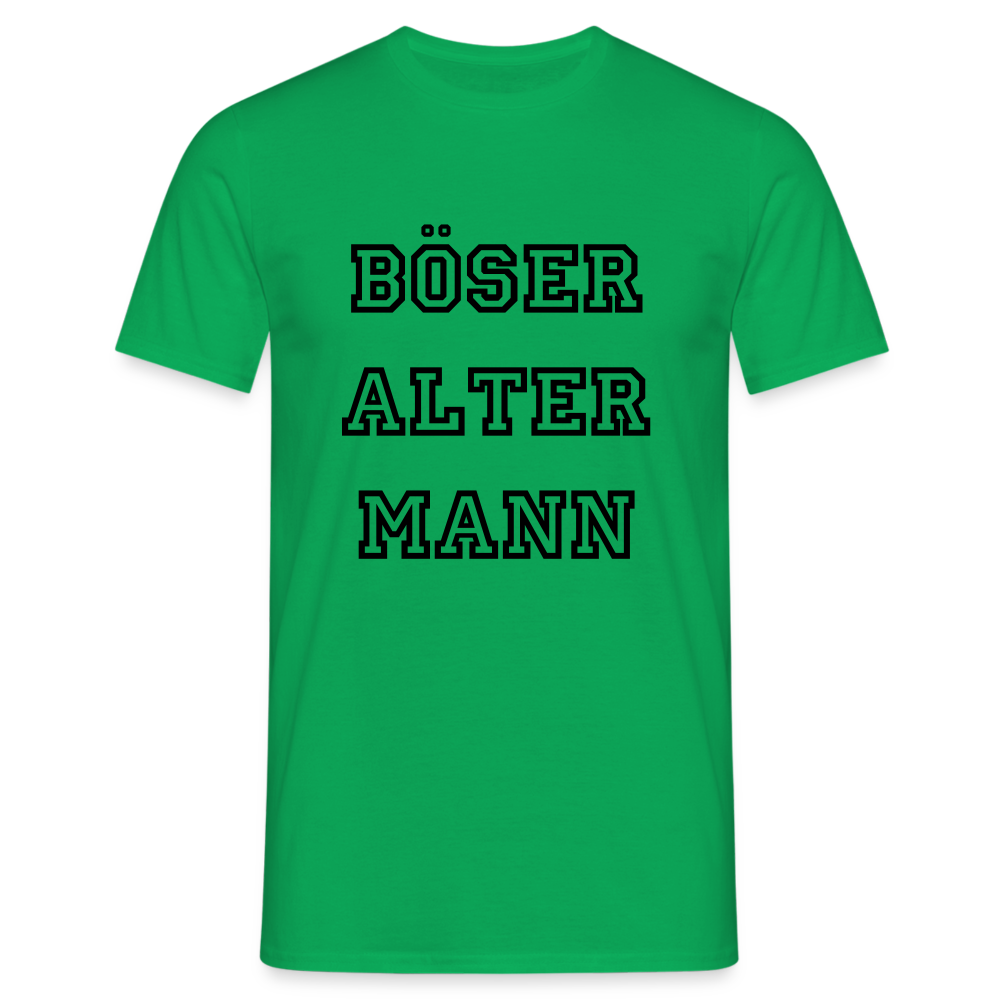 Böser Alter Mann T-Shirt - Kelly Green