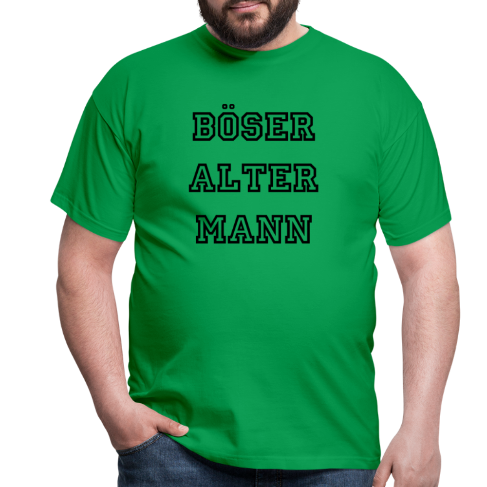 Böser Alter Mann T-Shirt - Kelly Green