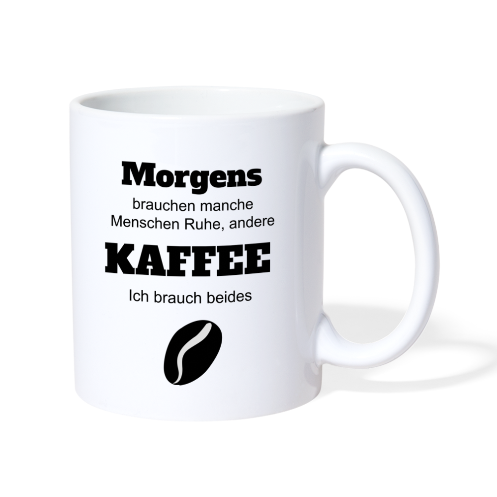 Kaffeetasse - weiß