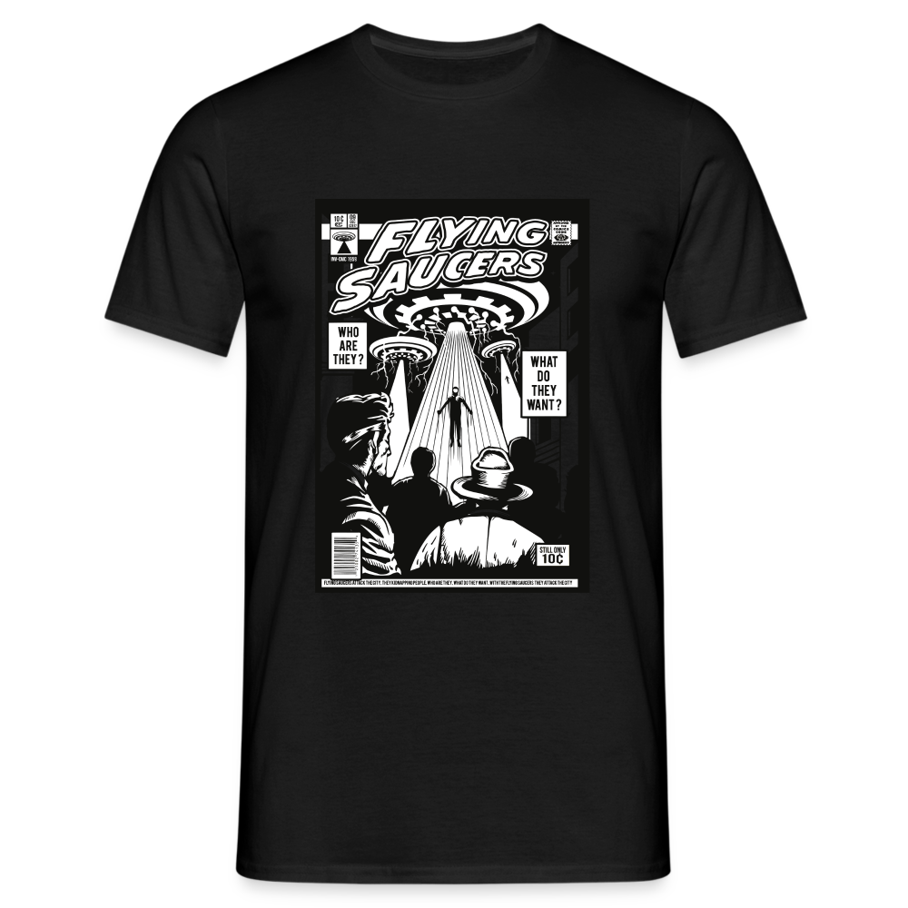 Ufo T-Shirt - Schwarz