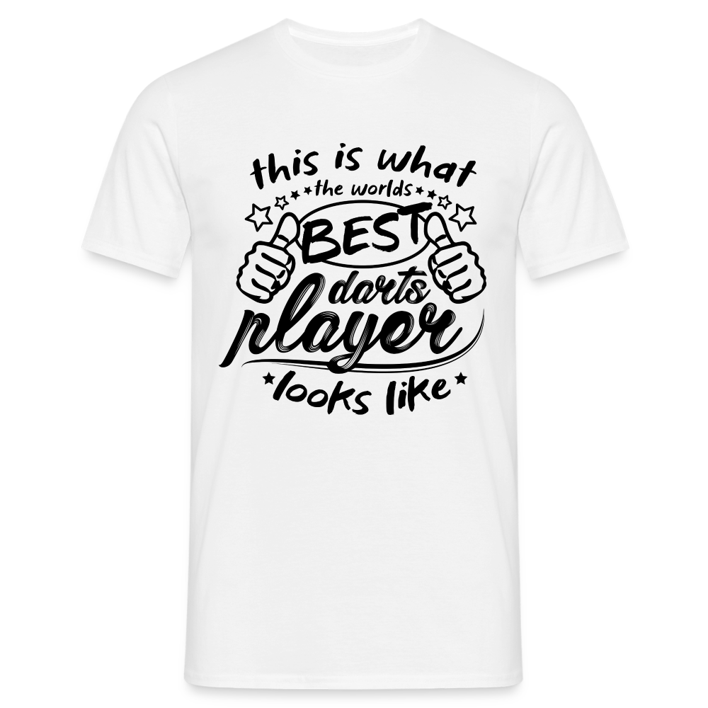Dartplayer T-Shirt - weiß