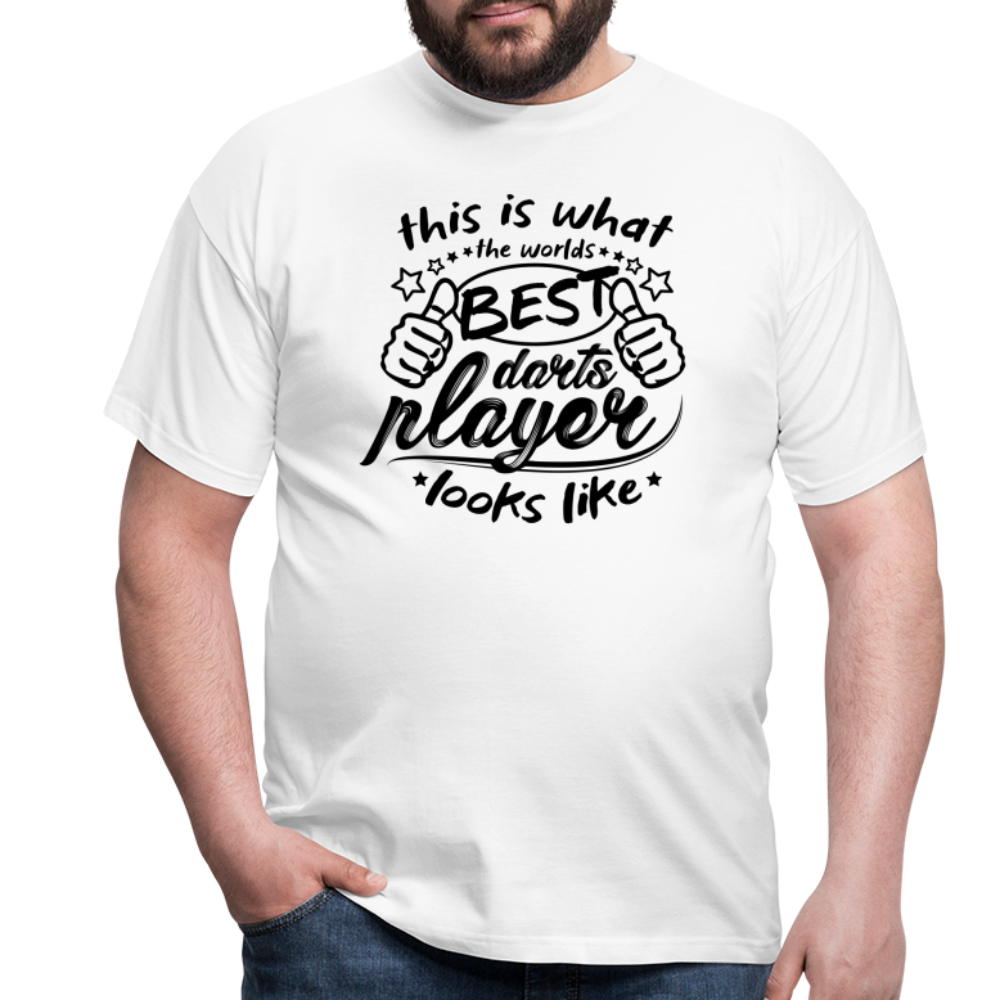 Dartplayer T-Shirt - weiß
