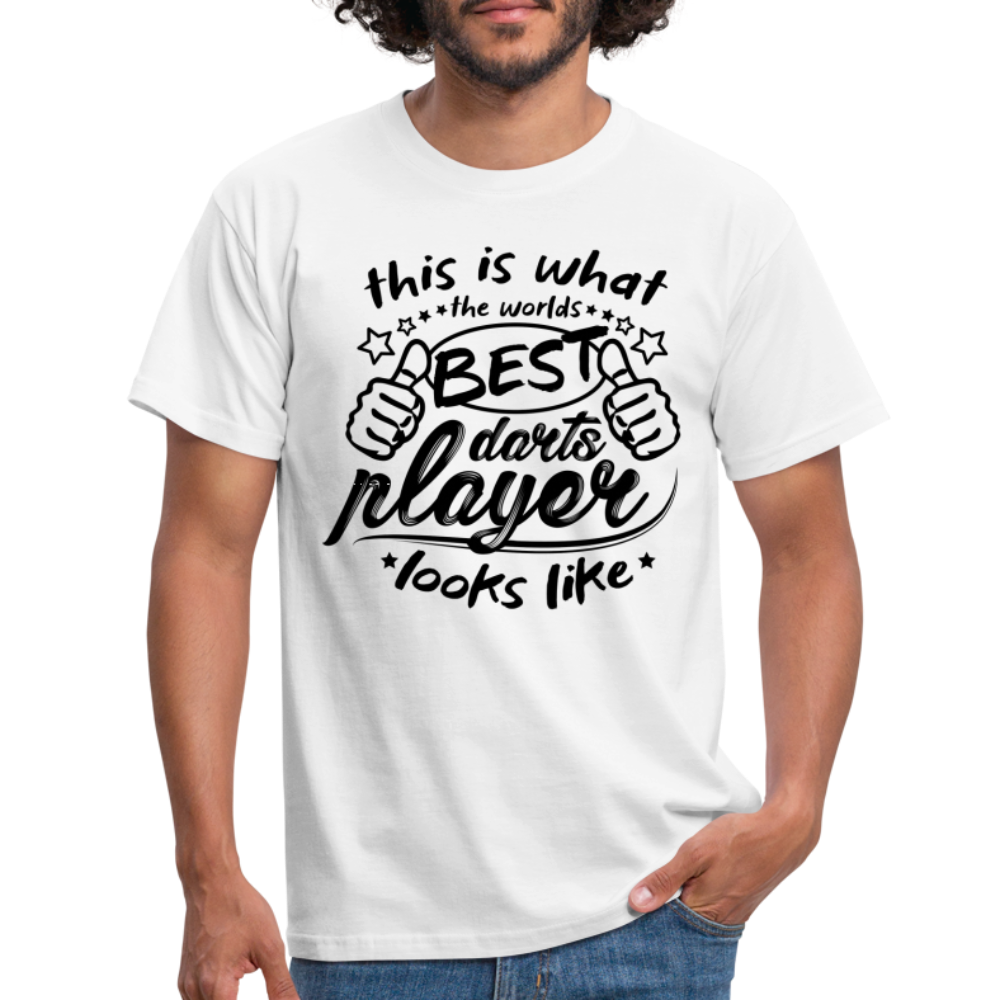 Dartplayer T-Shirt - weiß