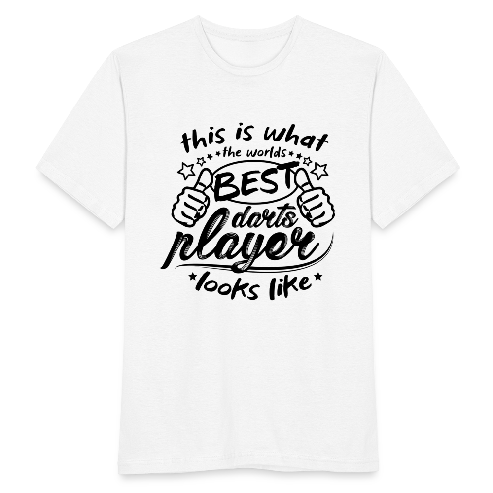 Dartplayer T-Shirt - weiß