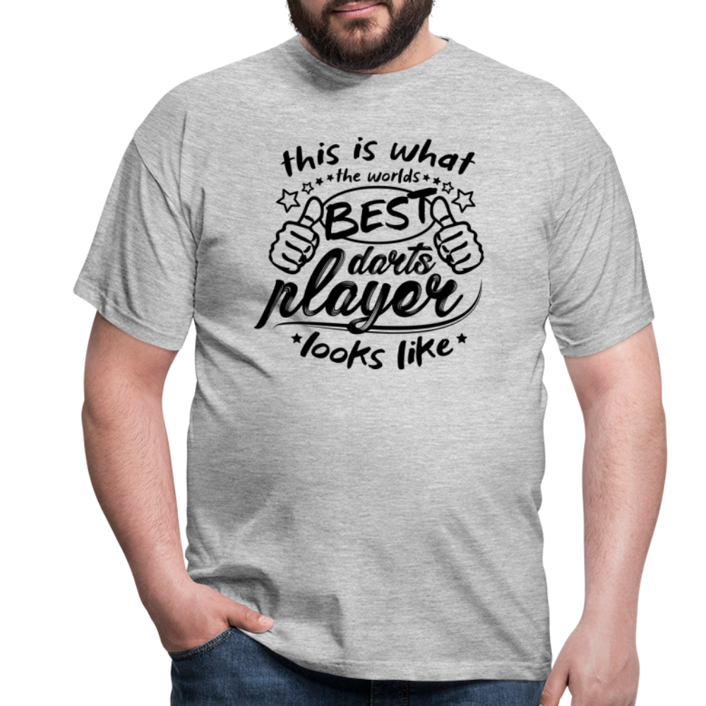 Dartplayer T-Shirt - Grau meliert