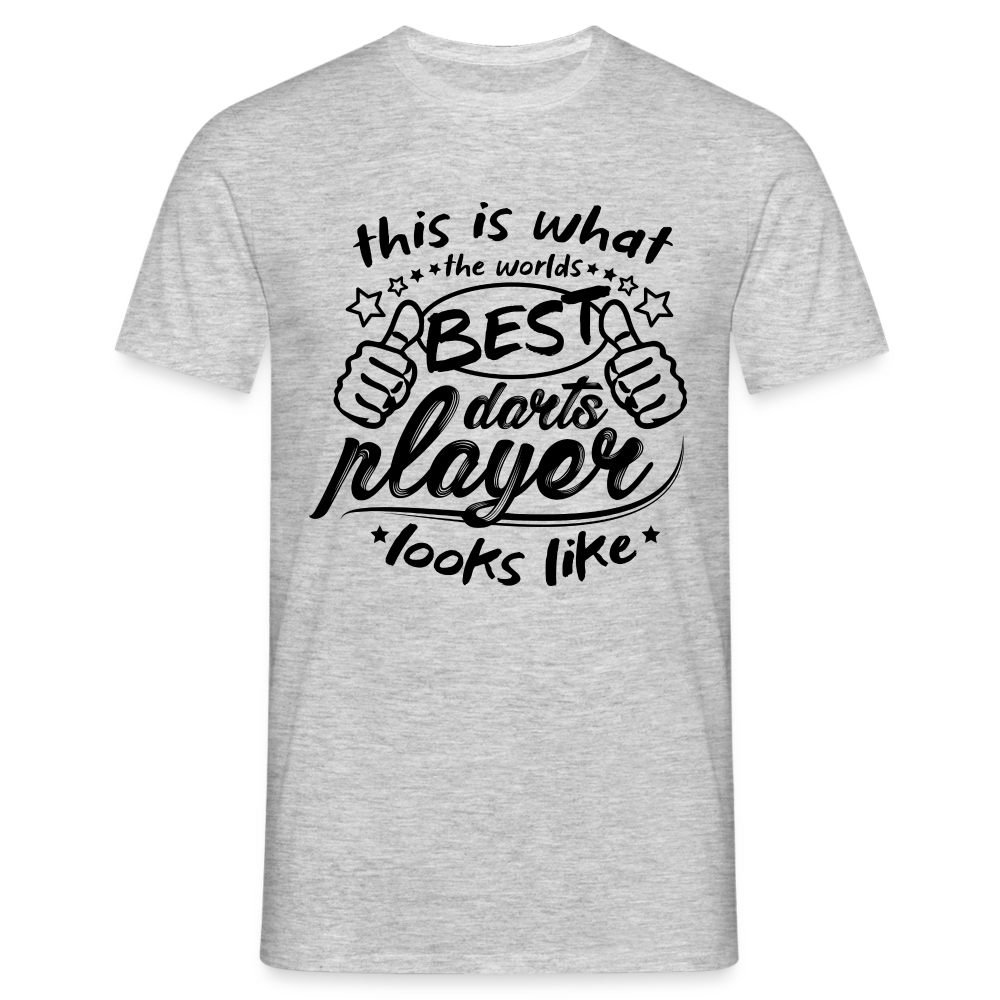 Dartplayer T-Shirt - Grau meliert