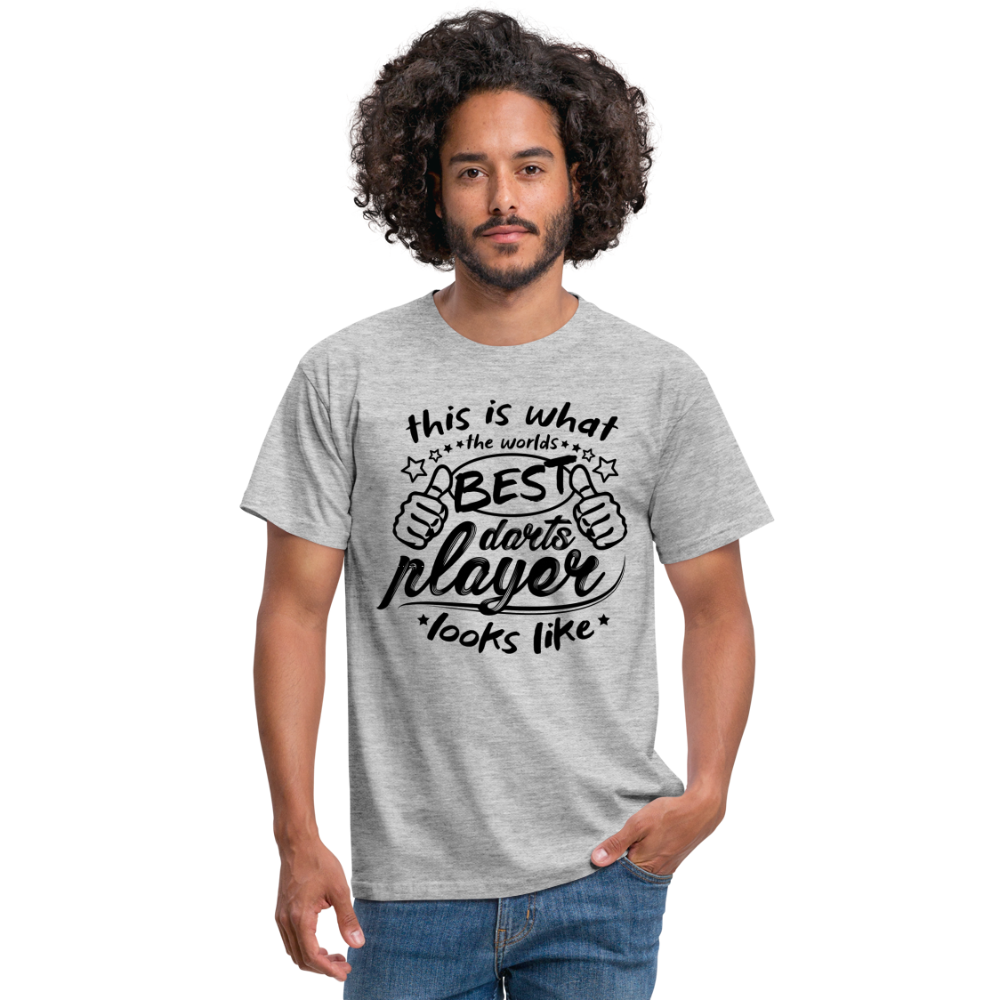 Dartplayer T-Shirt - Grau meliert