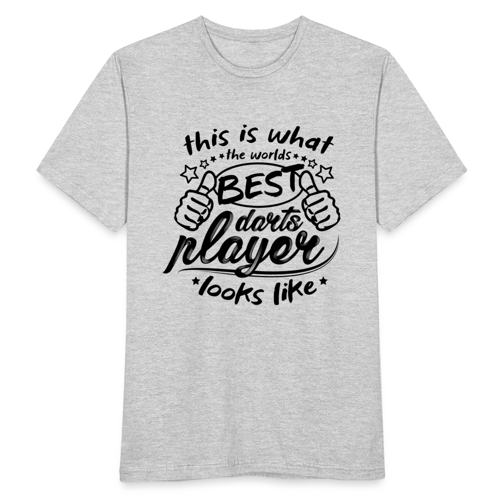 Dartplayer T-Shirt - Grau meliert