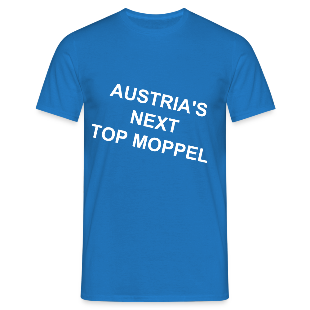 Austrias next top moppel T-Shirt - Royalblau