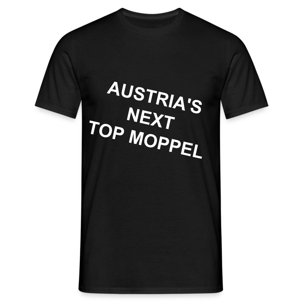 Austrias next top moppel T-Shirt - Schwarz