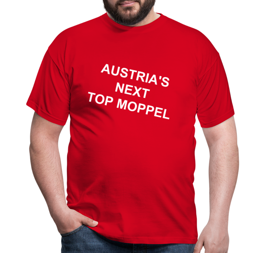 Austrias next top moppel T-Shirt - Rot