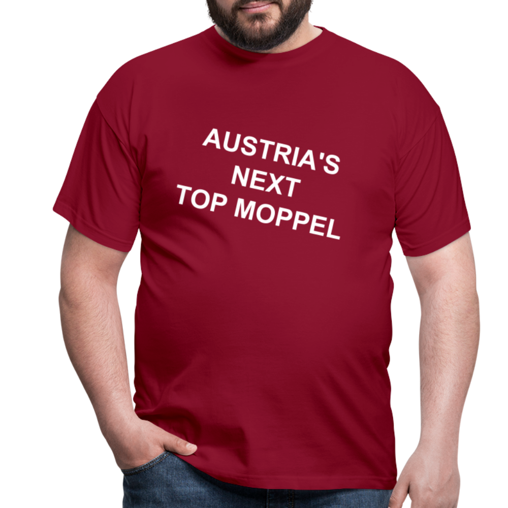 Austrias next top moppel T-Shirt - Ziegelrot