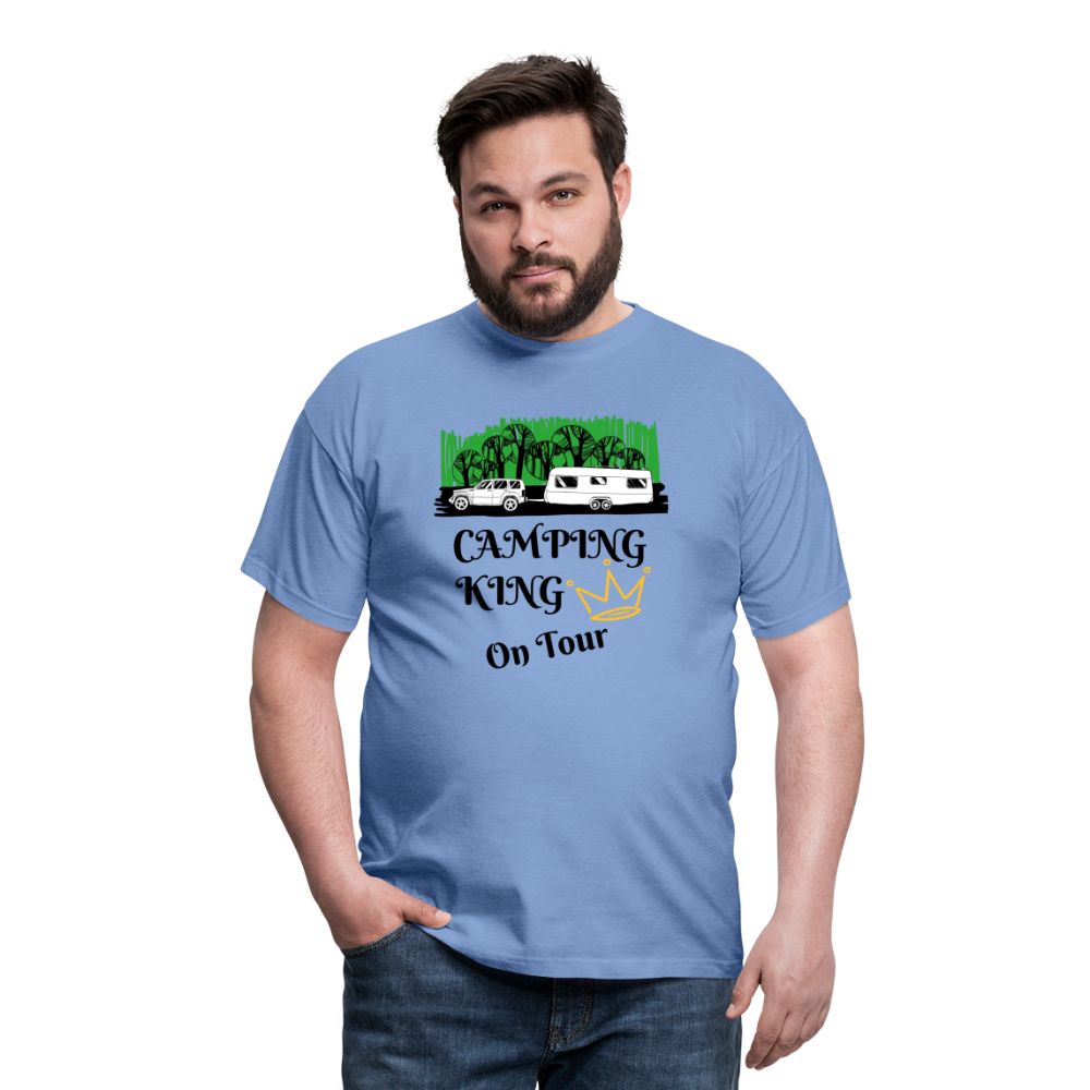 Camping King T-Shirt - carolina blue