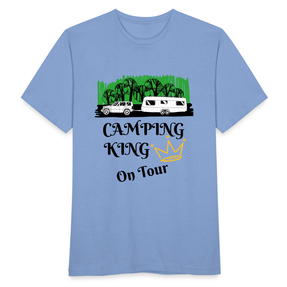 Camping King T-Shirt - carolina blue