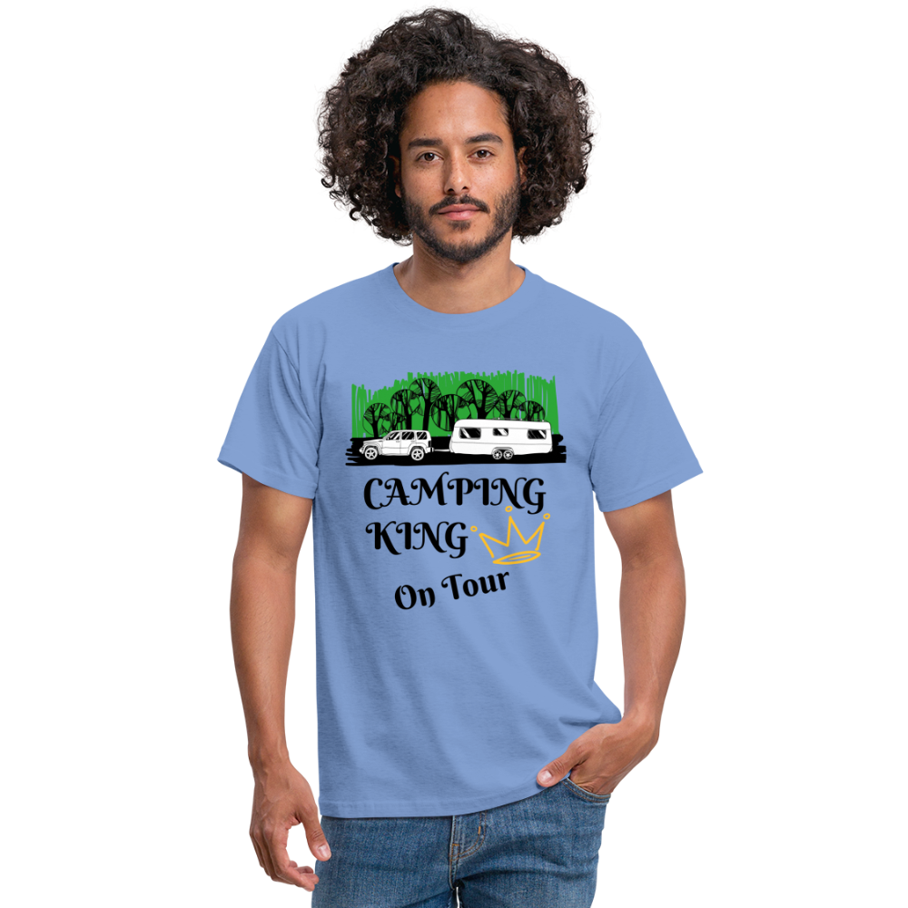Camping King T-Shirt - carolina blue