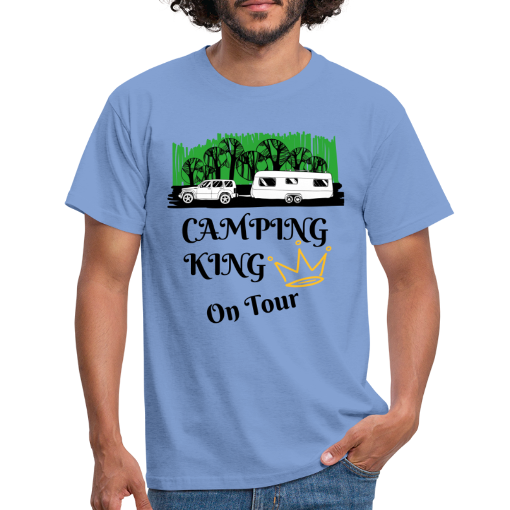 Camping King T-Shirt - carolina blue