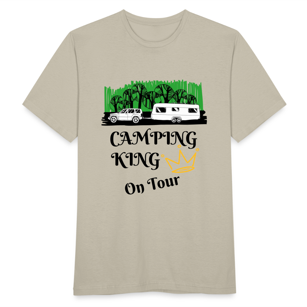 Camping King T-Shirt - Sandbeige