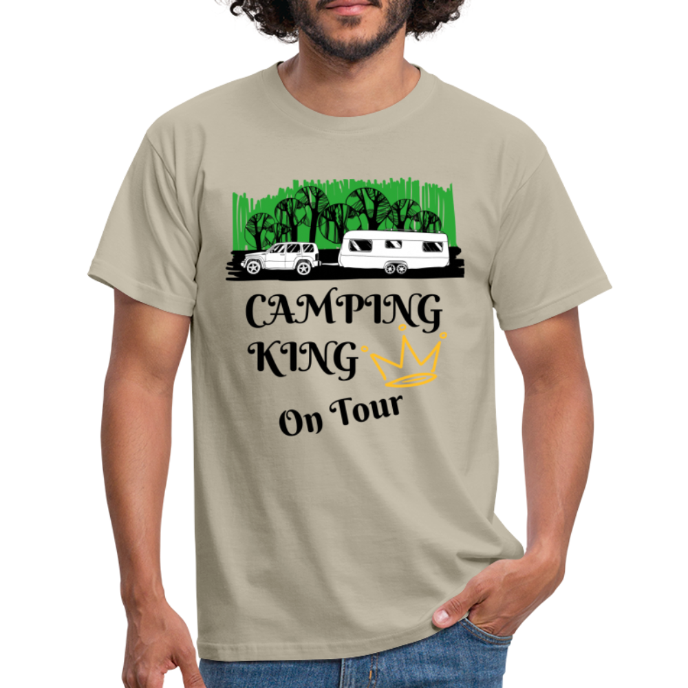 Camping King T-Shirt - Sandbeige