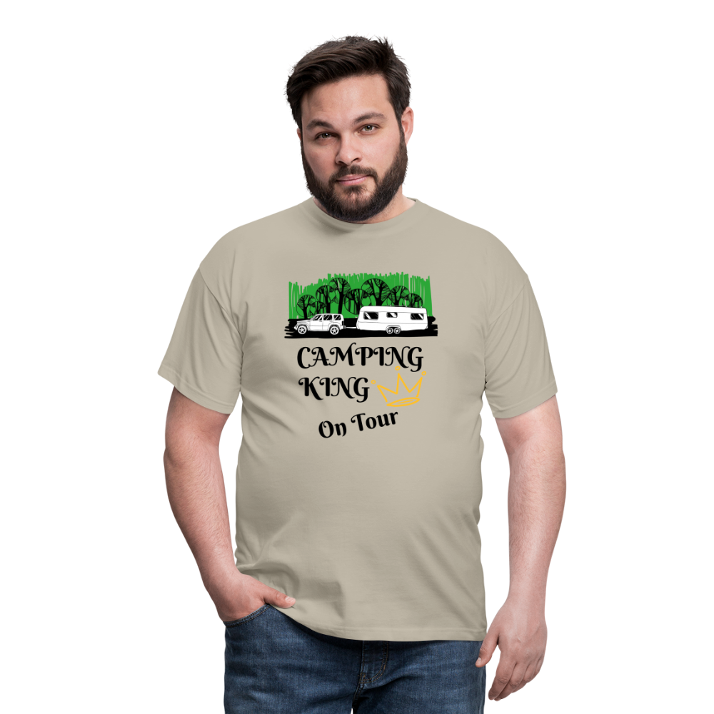 Camping King T-Shirt - Sandbeige