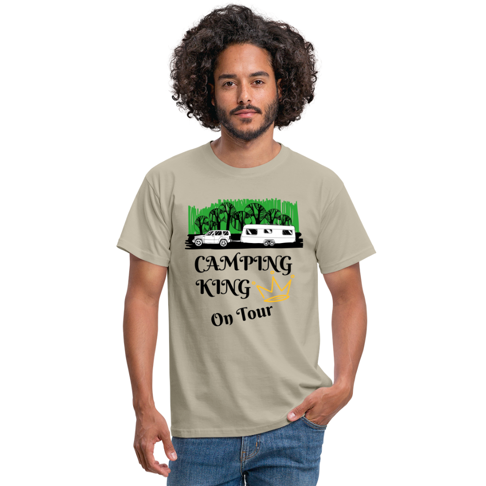 Camping King T-Shirt - Sandbeige