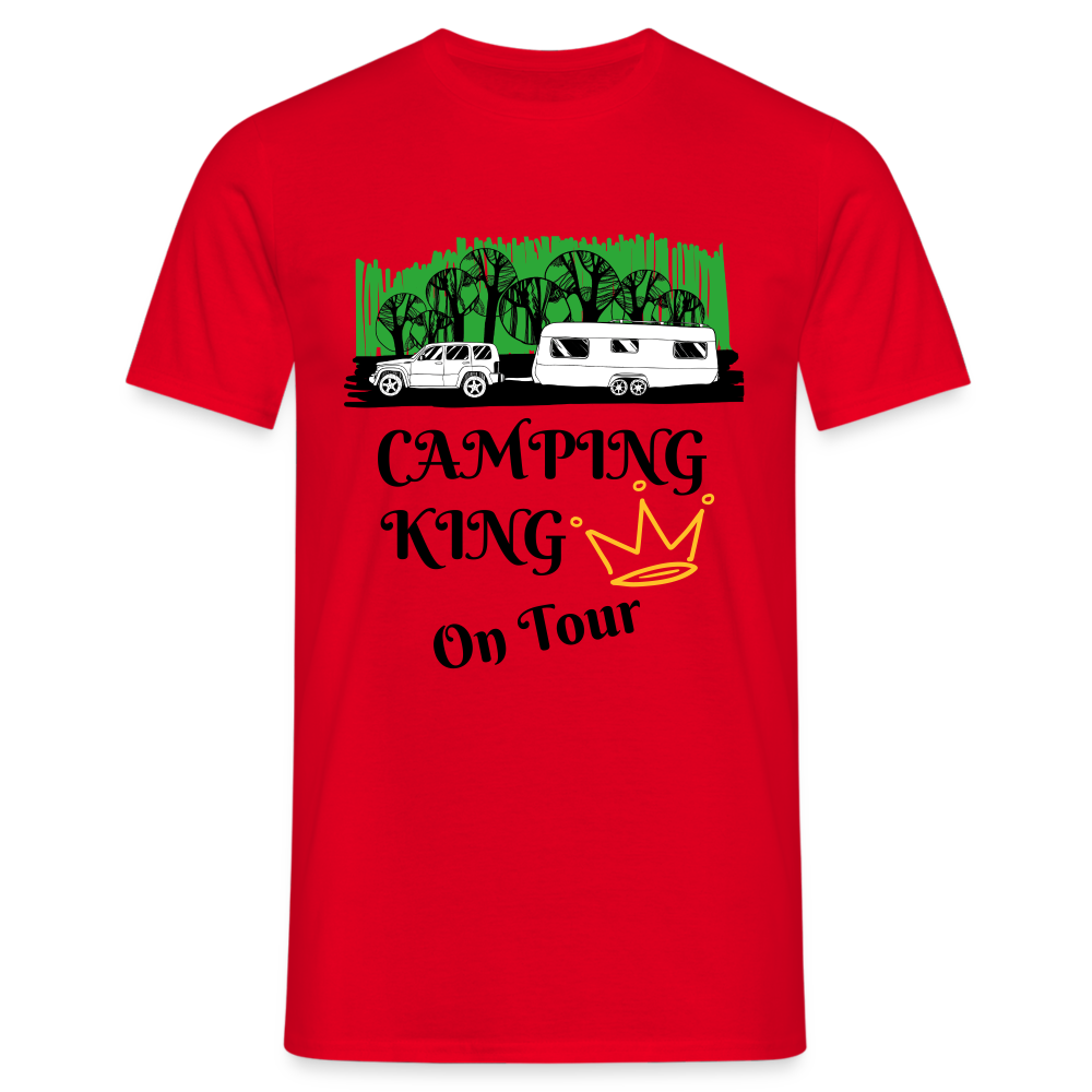 Camping King T-Shirt - Rot