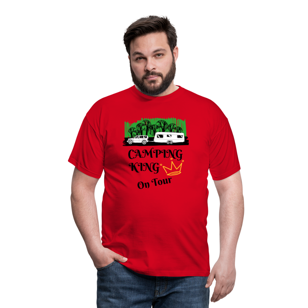 Camping King T-Shirt - Rot