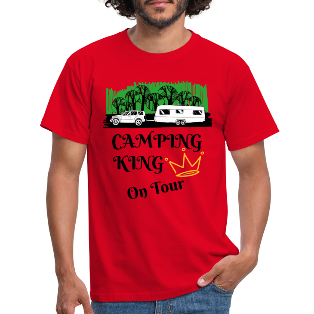 Camping King T-Shirt - Rot