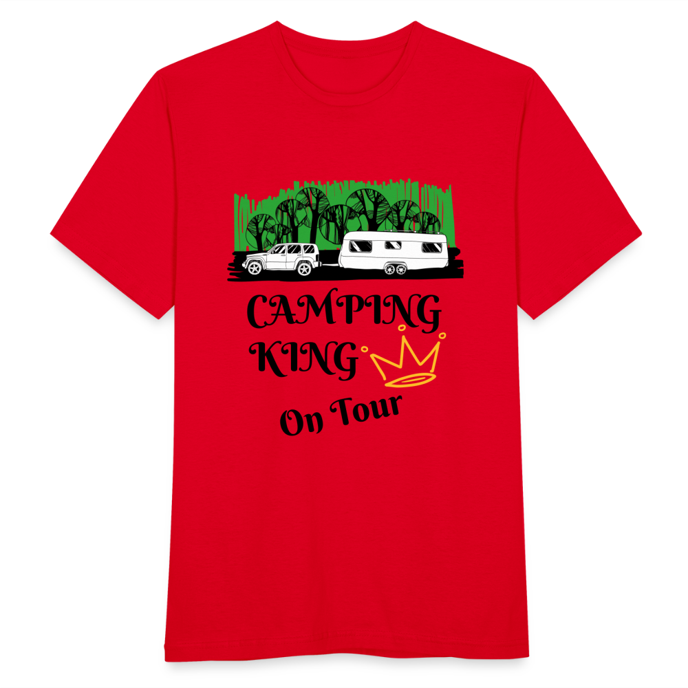 Camping King T-Shirt - Rot
