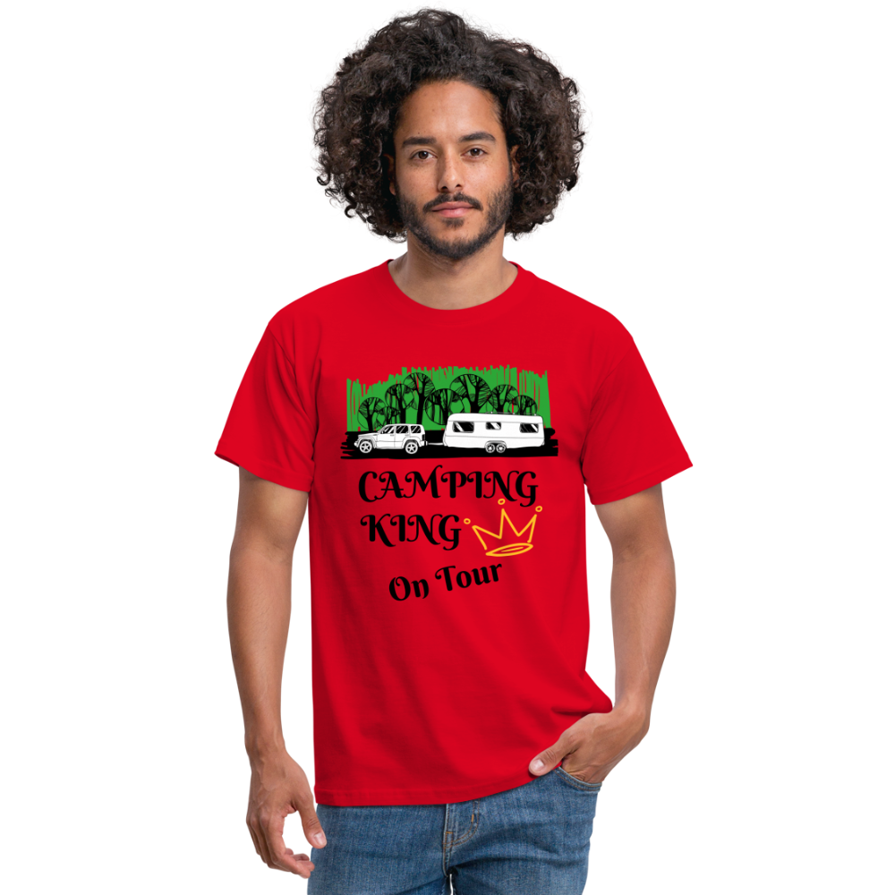 Camping King T-Shirt - Rot