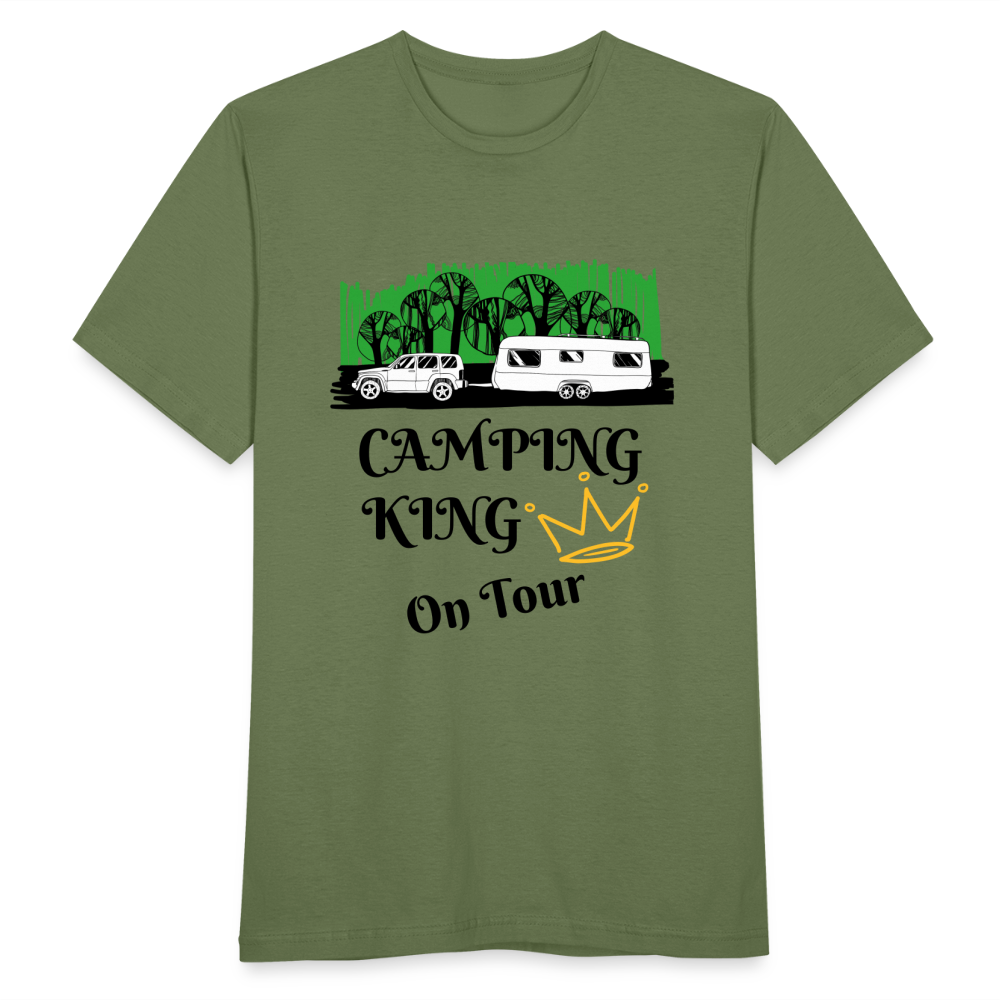 Camping King T-Shirt - Militärgrün