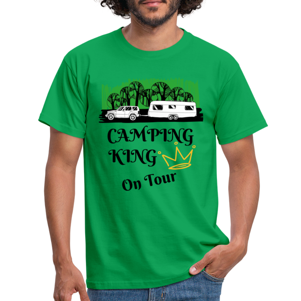 Camping King T-Shirt - Kelly Green
