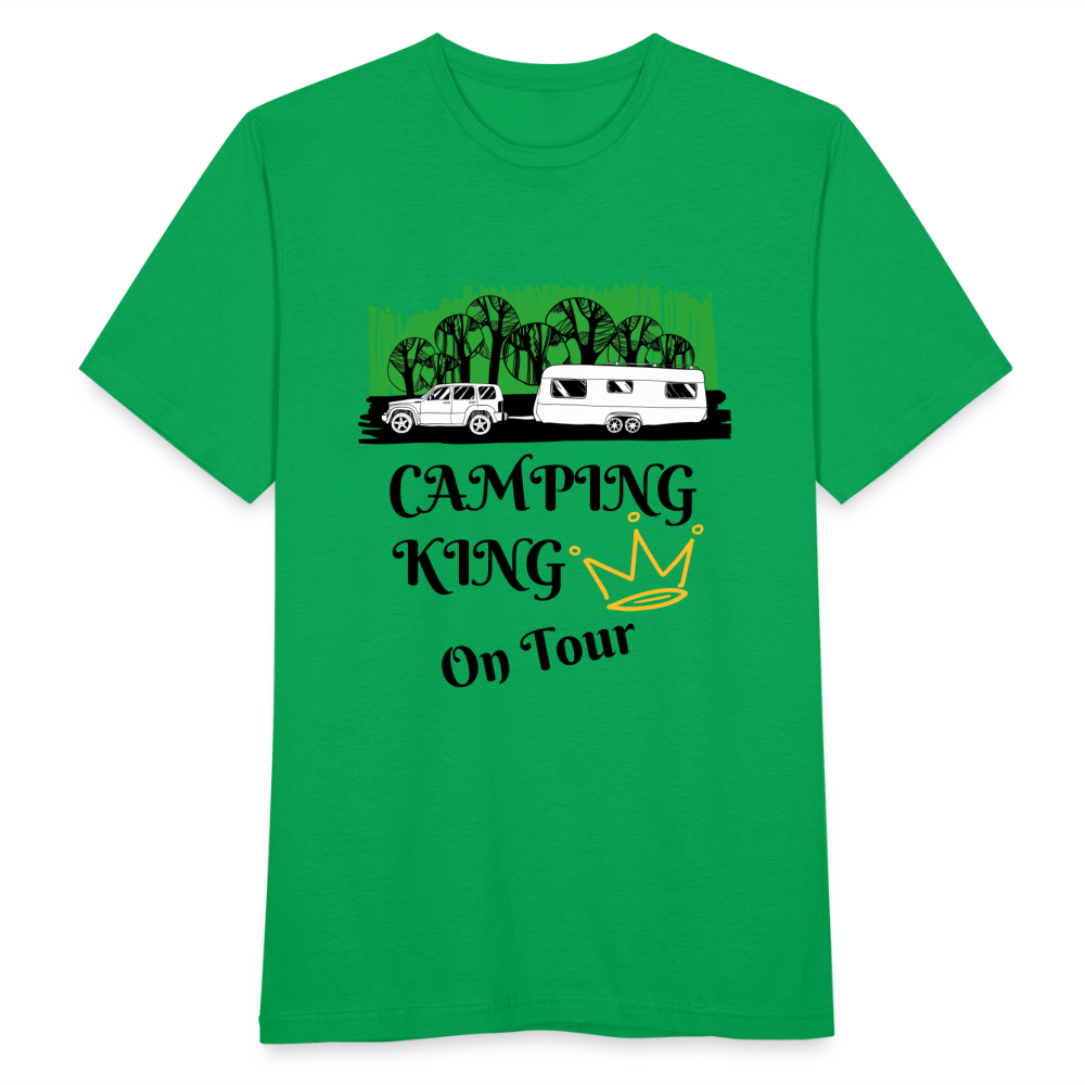Camping King T-Shirt - Kelly Green