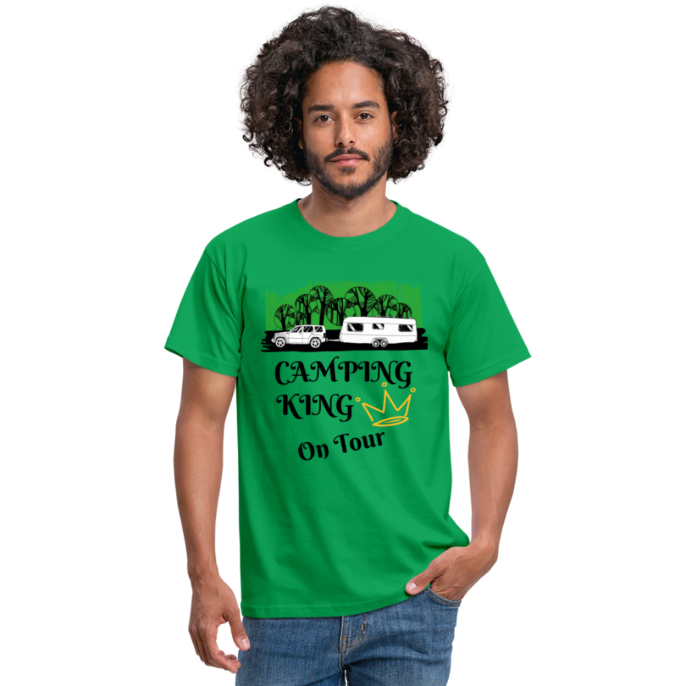 Camping King T-Shirt - Kelly Green