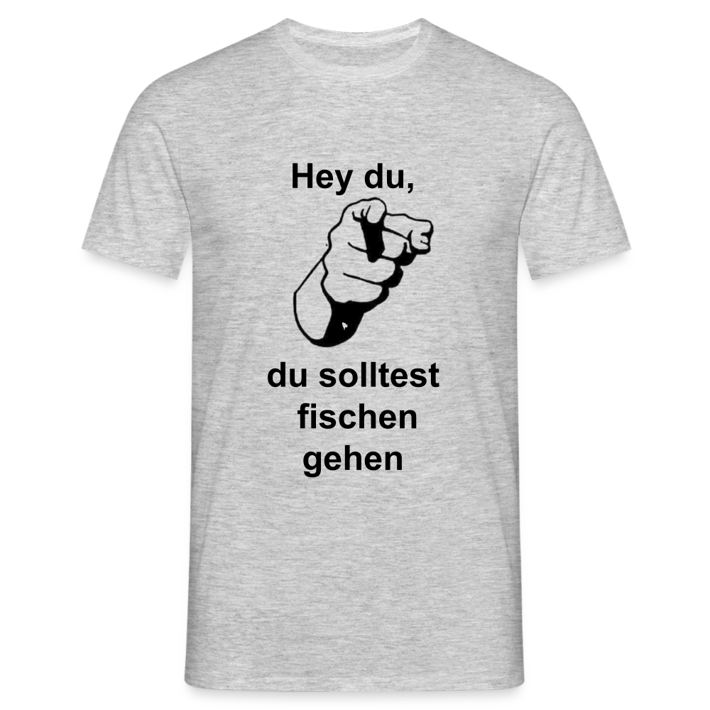 Fischer T-Shirt - Grau meliert
