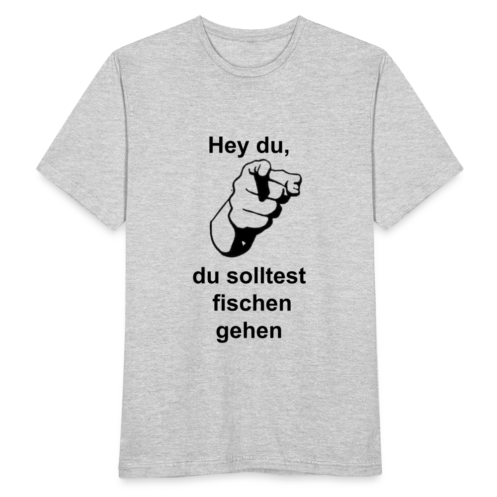 Fischer T-Shirt - Grau meliert