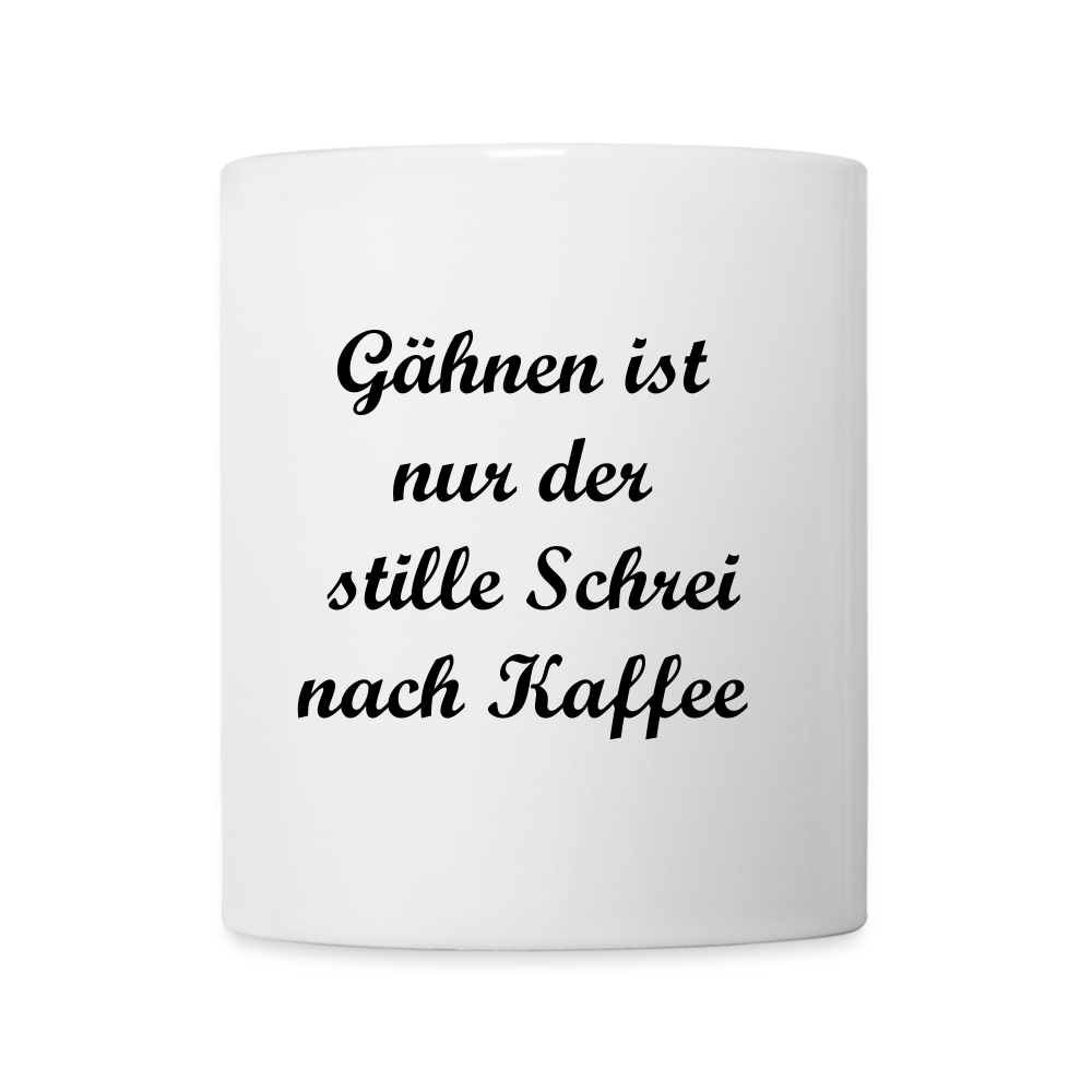 Tasse - Weiß