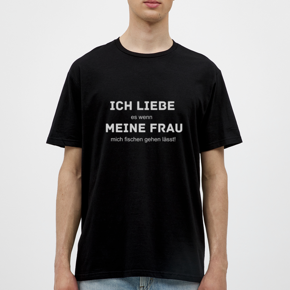 Ich liebe meine FrauT-Shirt - Schwarz