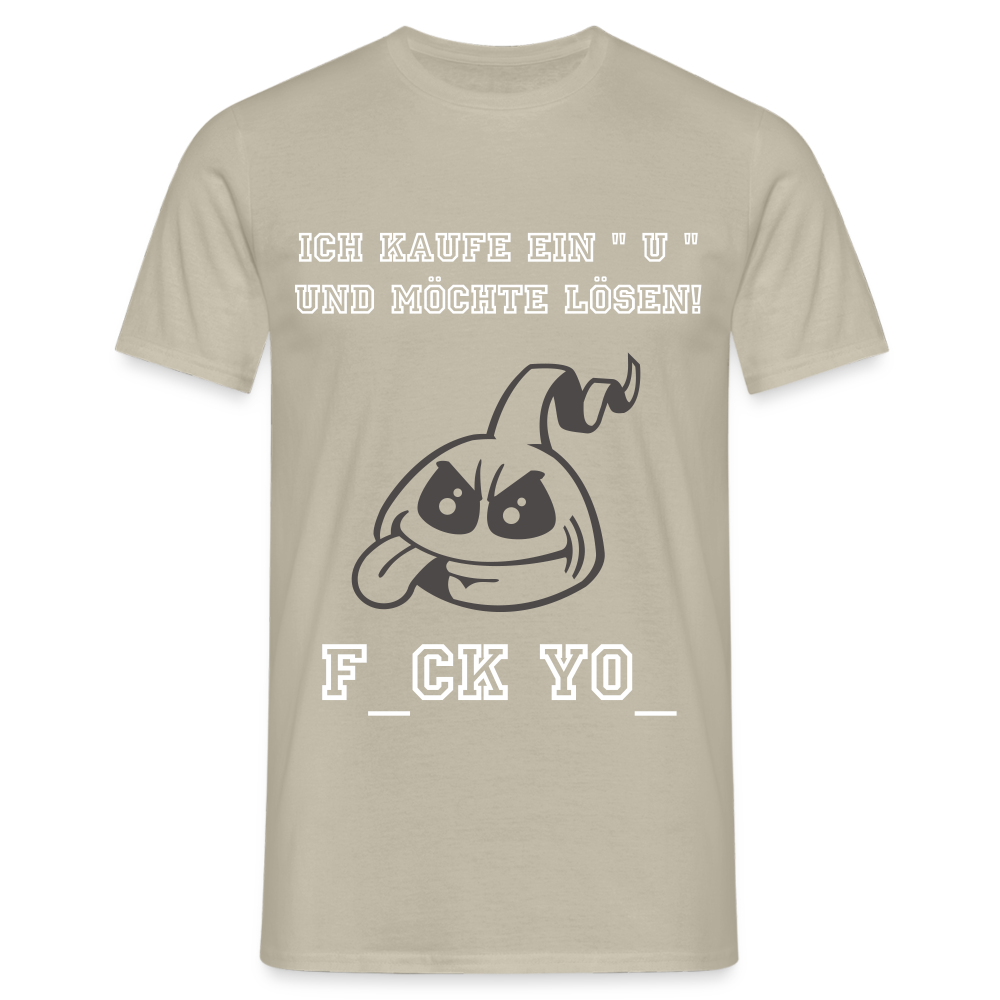 F_ck Yo_ T-Shirt - Sandbeige
