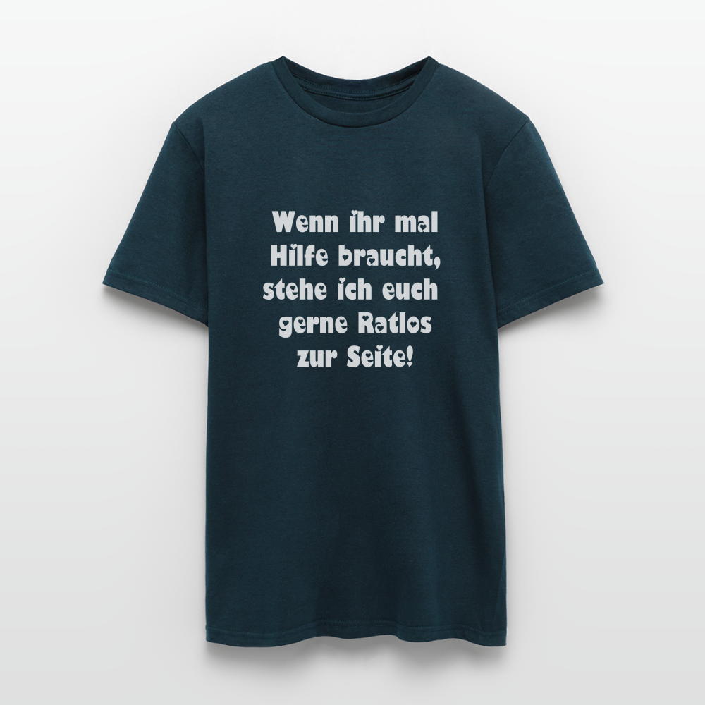Wenn ihr mal Hilfe braucht T-Shirt - Navy