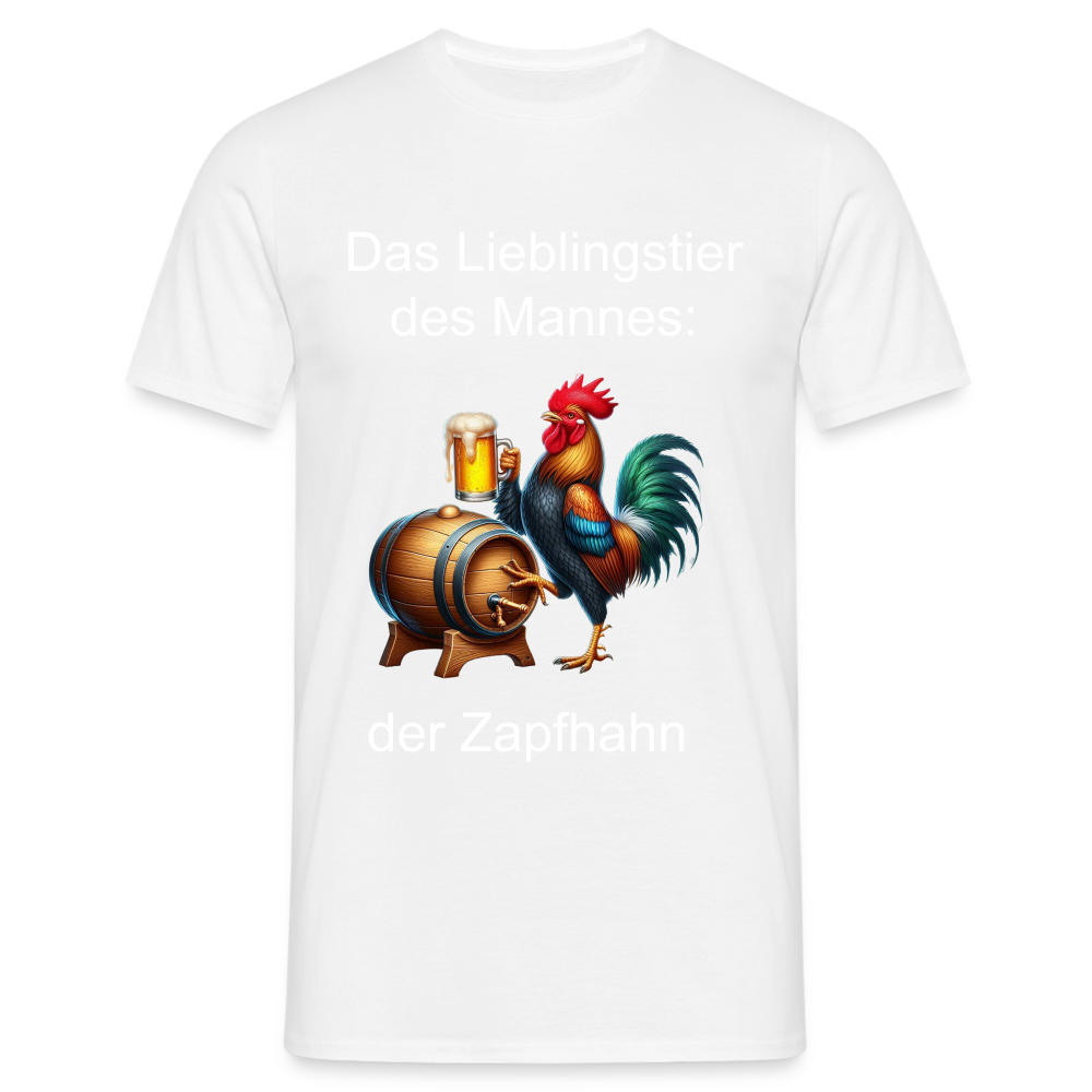 Zapfhahn T-Shirt - Weiß