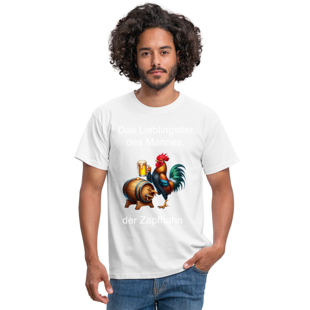 Zapfhahn T-Shirt - Weiß